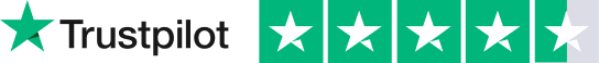 Trustpilot 5-star rating